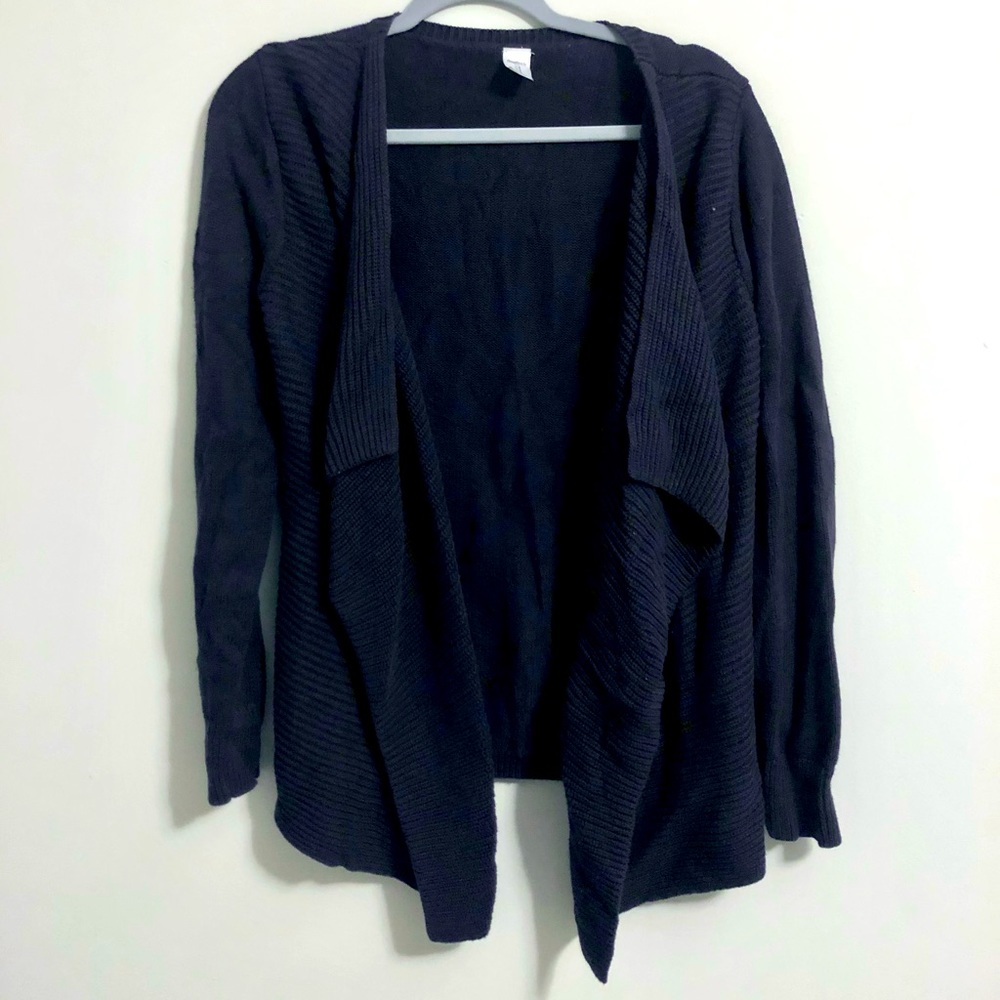 Gap Navy Flowy Sweater Cardigan